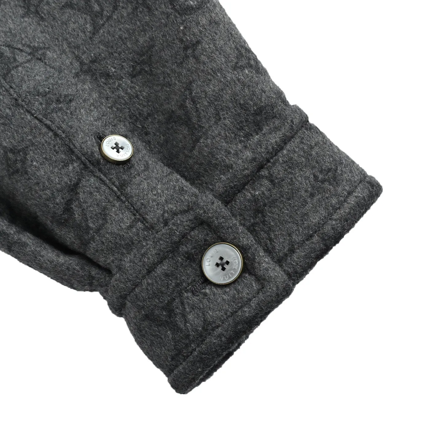 Louis Vuitton/Louis Vuitton Reversible Blouse Woolen Jacket